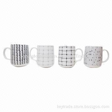 New Bone China Mug with Decal